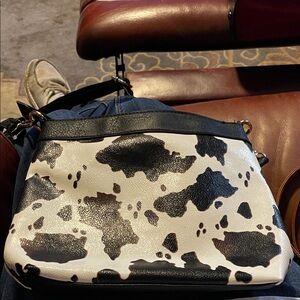 Cow Print Women's Bag